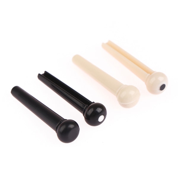 20st Akustisk gitarr Bridge Pins för 6 String Ersättning Plas D