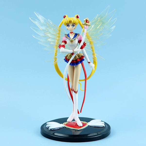 Sailor Moon e Figures-dekorasjon for skrivebordsbursdagskakefans Co