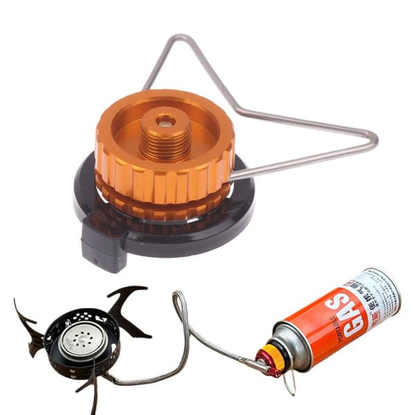 1 st utomhus multifunktionell camping butangasflaskadapter