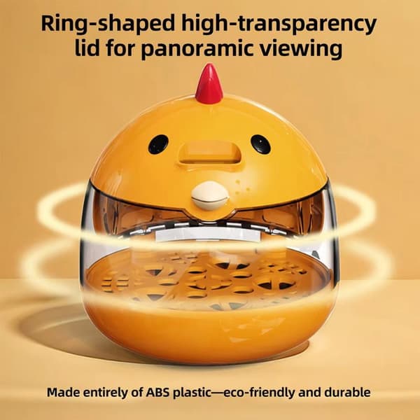 Automatisk Mini Egginkubator Klart Lokk Konstant Temperatur C