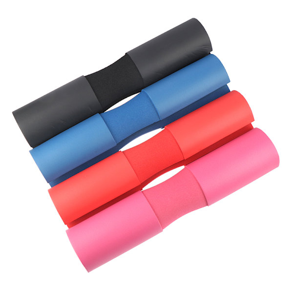 Foam Barbell Pad Cover Squat Pad For Gym Vektløftingspute Red