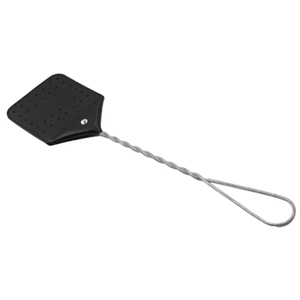 Perhoswatter Heavy Duty Manuaalinen nahkainen Perhoswatter Hanging Flysw Brown