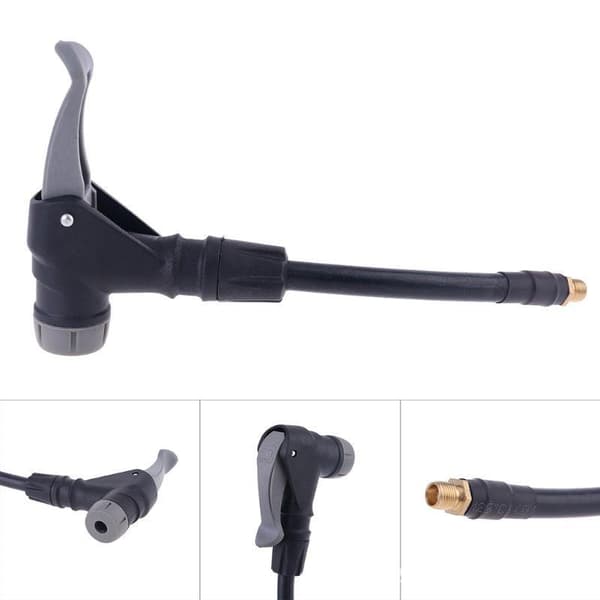Bildäckspumpklämma Luftpump Förlängningsrör Adapter 2 i 1 A 60cm