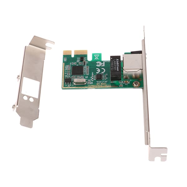 10/100/1000 Mbps Gigabit Ethernet LAN PCI Express PCI-E nätverk 1Set