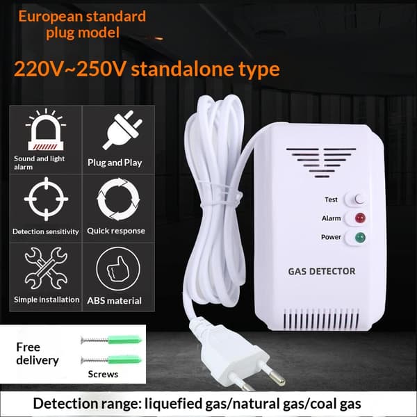 Propan Butan Sensor 12V Gassdetektor Sensor LPG Naturlig Motor A8