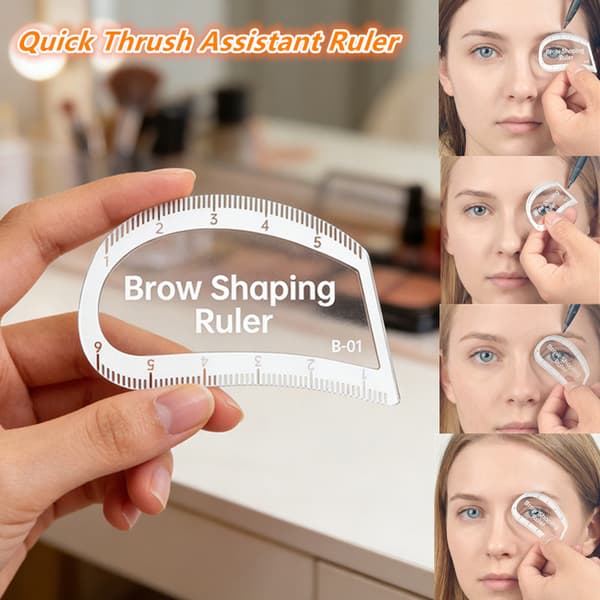 Microblading Ögonbrynskartläggningslinjal Snabb Ögonbrynsformning Designmätning