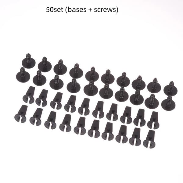 Automatisk sprutskjermfôring, trykkskruer for motorromsunderstell 50PCS