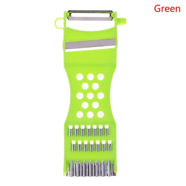 Multifunction Kitchen Gadgets Vegetable Fruit er Parer Julienne Green