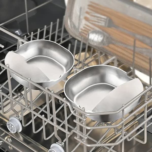 Komfurskeholder i rustfrit stål, selvstående redskabsramme 2pcs