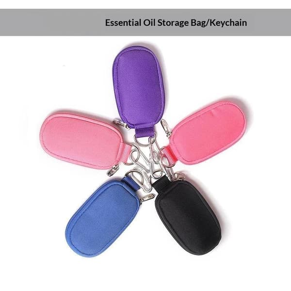 10 fack bärbart eterisk oljefodral för 1-3 ml eterisk olja A1