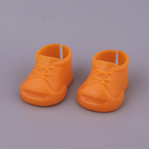15/17cm Dukkesko Plastik Mini Sko Til Dukker Mini Finger Sko A7