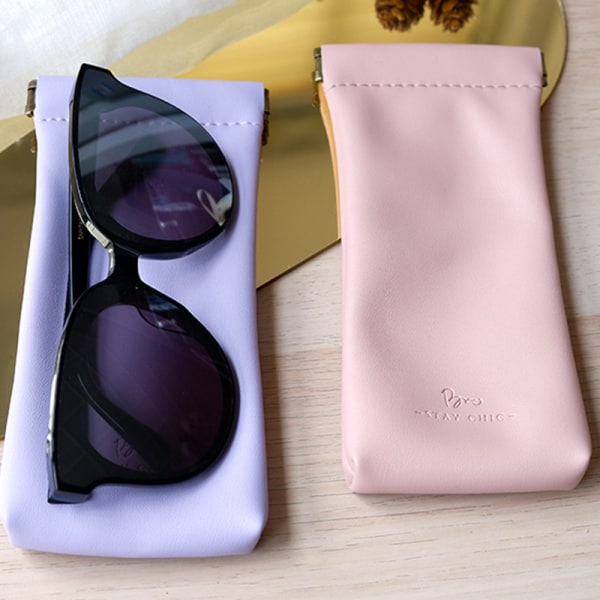 nedsænket etikette Arab PU Læder Brille Opbevaring Taske Solbriller Box Bærbar høretelefon F a015 |  F | Fyndiq
