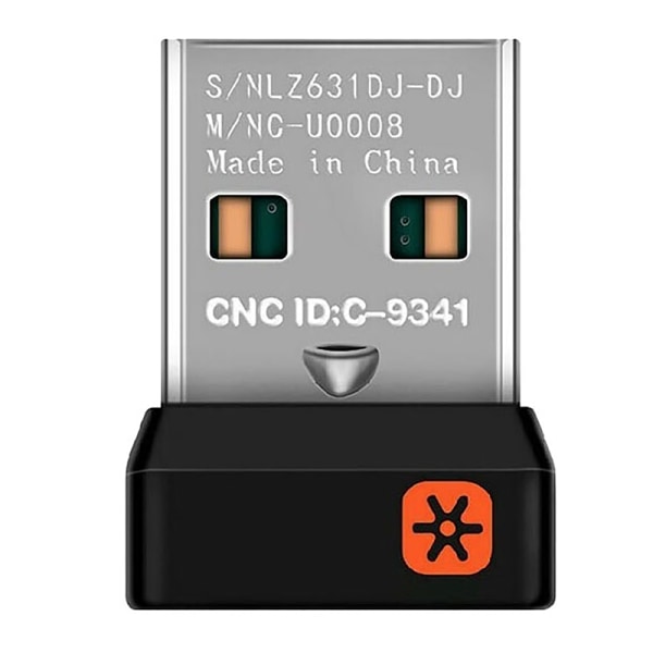 1 stk trådløs donglemodtager samlende USB-adapter til Logitech 2