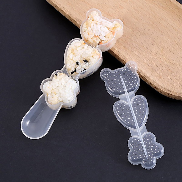 1 stk. Onigiri-form Cartoon Shape Sushi Roll Bento Embossing-form