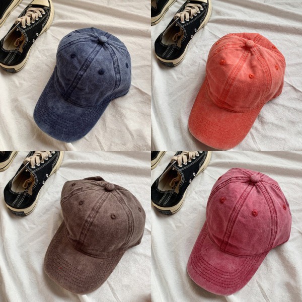 Nya baseballkepsar för män och kvinnor Justerbara Casual Cotton Sun Lake blue