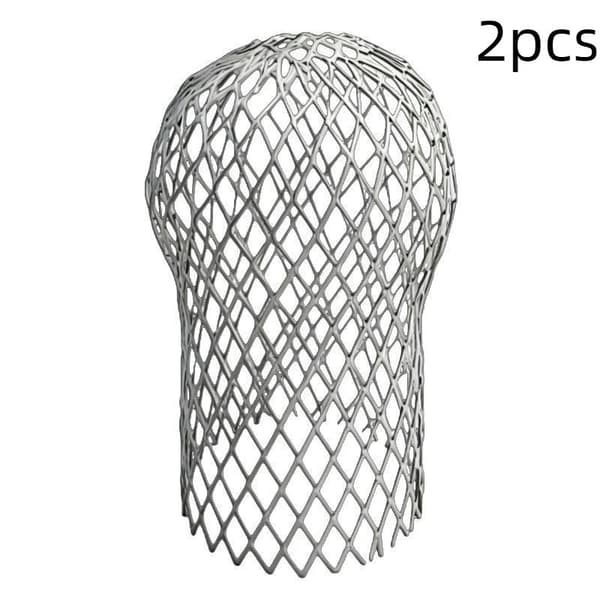 1/2/4 stk. filtermaske i rustfrit stål til tagrender, blade, snavs, mudder 2pcs