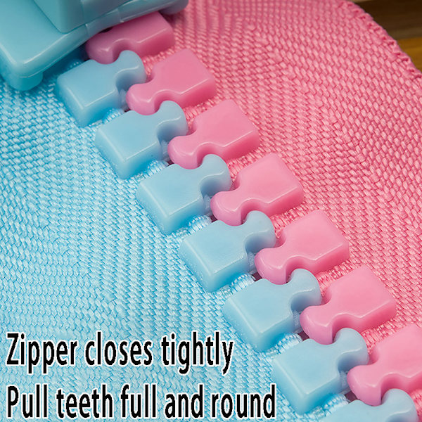 Färg 25cm Stort Resin Dragkedja Lock Closed End Zipper Pencil Bag A3