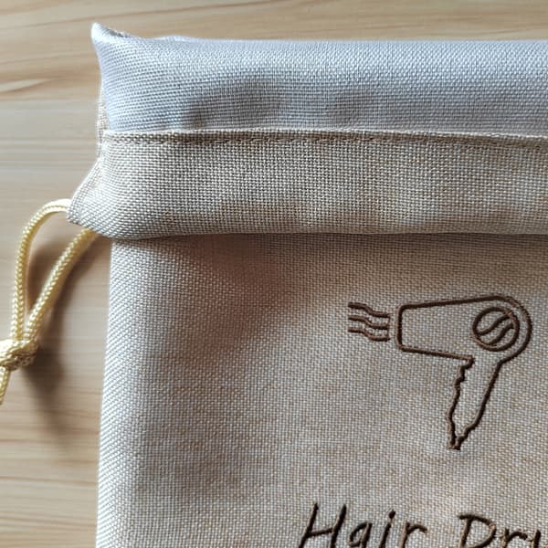 Kompakta hårtorkväskor med snygg design för effektiv organisering Gray Large