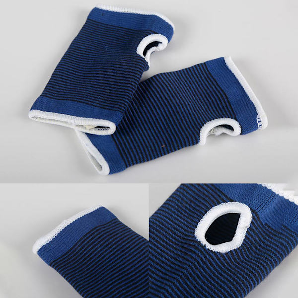 1 par bomullsstickade handledsskydd Hand- och fotskydd Sport C 2PCS