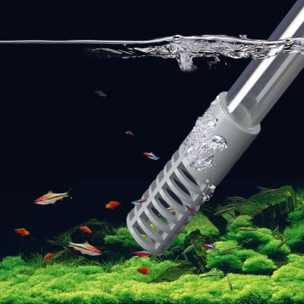 Akvarium Støvsuger Sifonpumpe Grusfilter & Flowkontrol A25