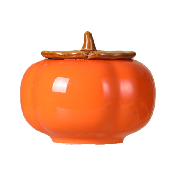 Style Creative Ceramic Persimmon Tea CAN e Mini Airtight Stora