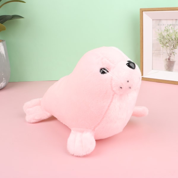 23 cm Soft Seal Pehmolelut e Sea World Animal -täytetty nukke Sea L Pink