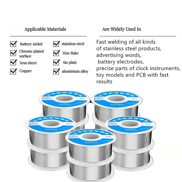 20g elektronisk loddetråd kolofoniumkjerne tinnsveising flussjern