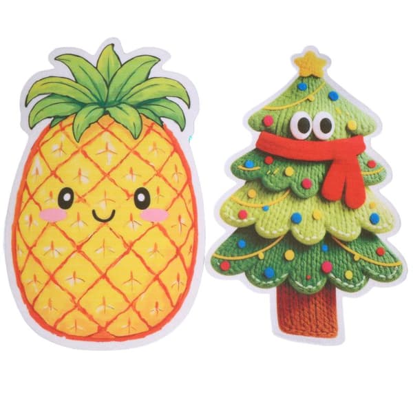 e Ananas Juletre Katteklorebrett Anti-ripe Katteklør Christmas tree