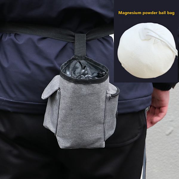 Magnesiumpulverpåse Gray