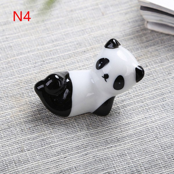 stick Rest e Keraamiset tikut Mat Panda Shape Tableware Rest 4