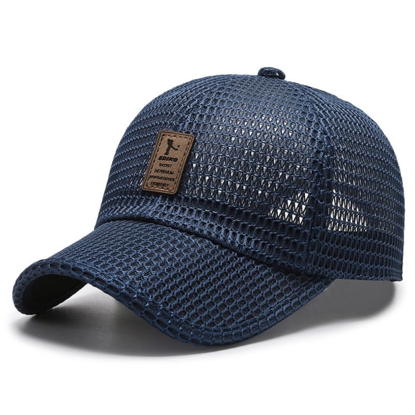 Sommar Andas Mesh Baseball Cap Kvinnor Män UV-skydd Ut C