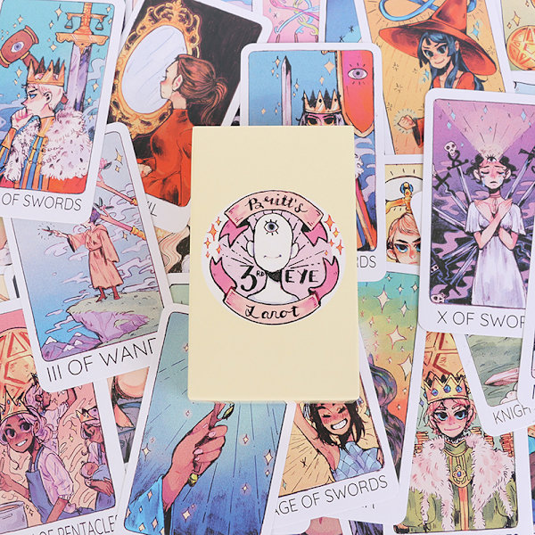 1Box Britts Third Eye Tarot-spillekort