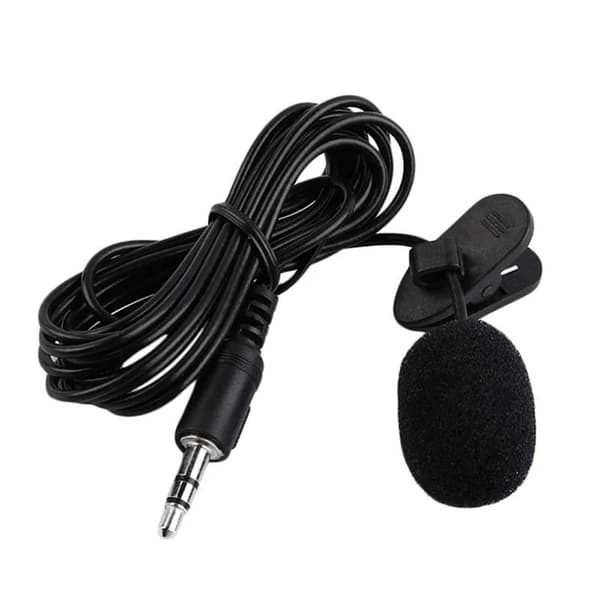 1,5 m Mini Lavalier Kondensatormikrofon for bærbar PC A3