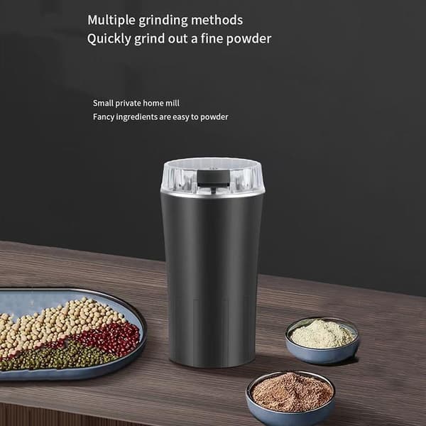 Elektrisk kornkværn kaffebønner kværne rustfrit stål ny A3