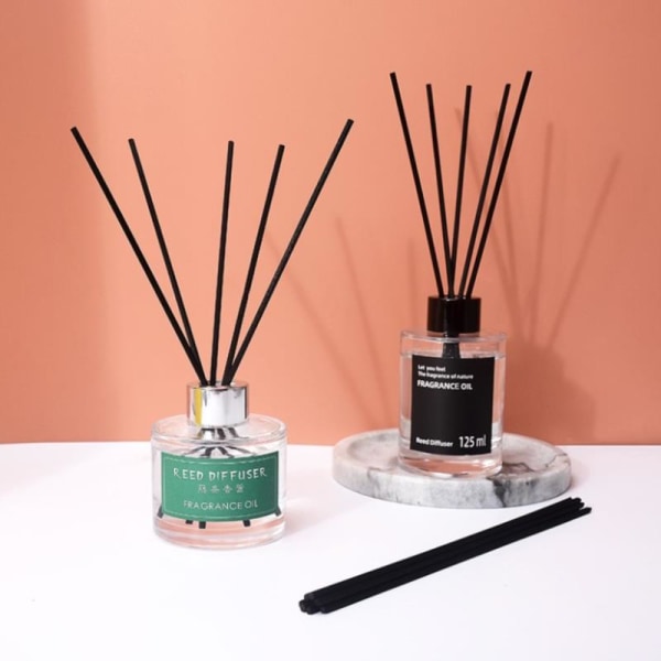 Fiber Sticks -haihdutin Aromaterapian haihtuva sauva Home Fragraan Black 15cm