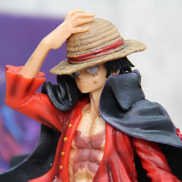 One Piece Yonko Luffy Figuuri 4 Emperors GK Anime Figuurit 2 Head