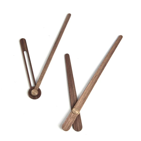 Wooden Pointers DIY vægur visere 12 tommer ur Quartz Repl G