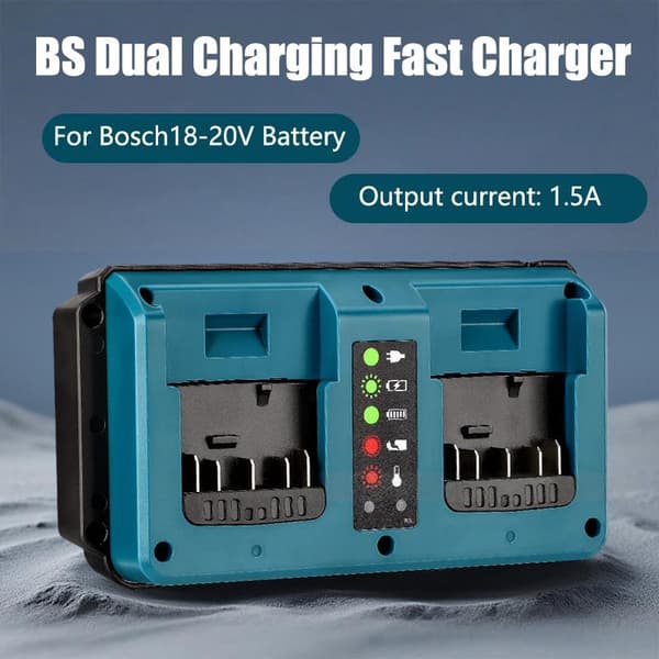 Batterioplader til 14,4-18V BAT609 BAT609G Lithium-Ion Batteri UK