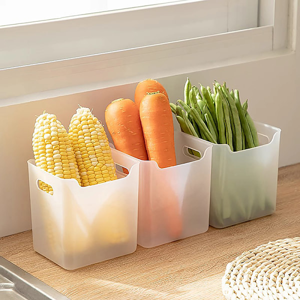 Kylförvaringslåda Kylskåp Färskorganiserare Kök 5Pcs