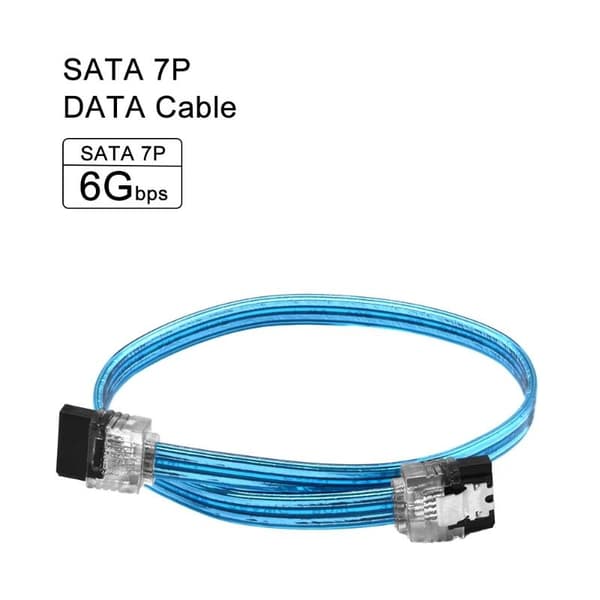 SATA 3.0 III 6Gb/s 10cm harddisk rett kabel for HDD A3