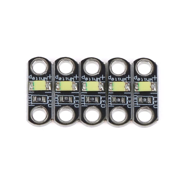 5 stk. 3-5V 40MA LilyPad Led Lille LED-lysmodul til DIY-sæt 3 Red 5pcs