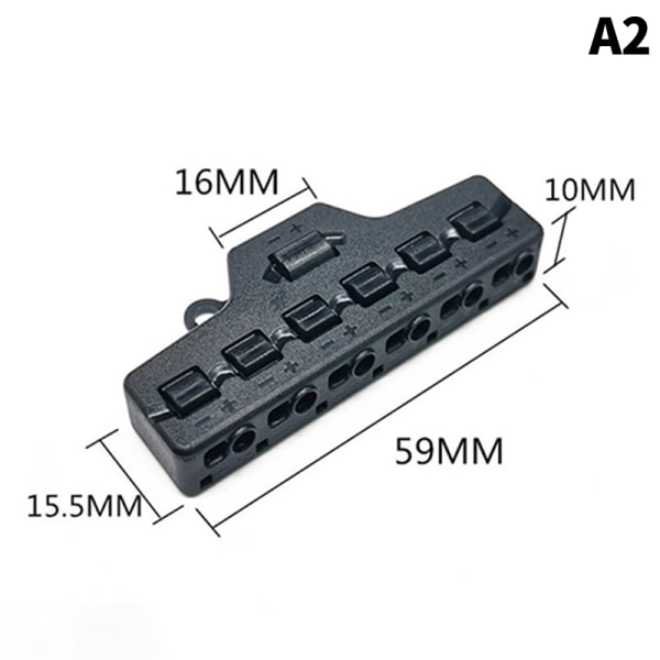 Railway Train Port Sharing Box 3/6 Distribution Port Hub For SM 6 Wire