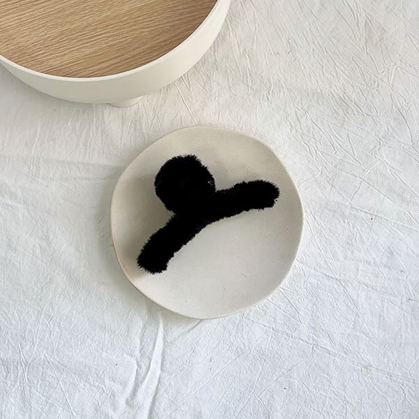n Stil Vinterplysj Hårklo Mote Elegante hårnåler Enkel A5