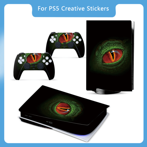 For PS5 Game Console Series European And Style Skin Stickers C A5