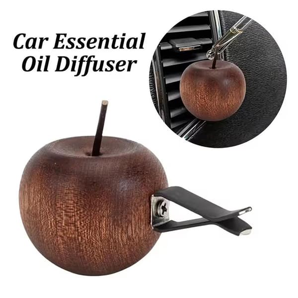 Mini Duftoljediffuser i Tre, Naturlig Duft Aromadiffuser A1