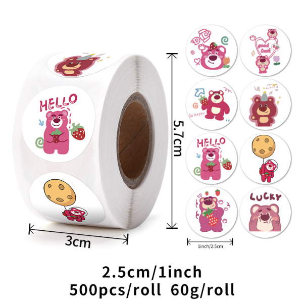 500 Stickers / Volume e Cartoon Stickers KT Cat Star Pacha Dog A4