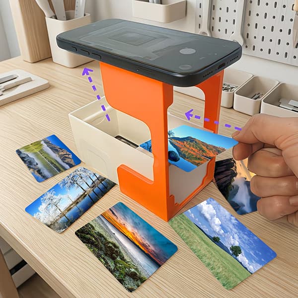 TCG Kortscanner Stand Kompatibel til MTG/OCG Samlekortspil A5