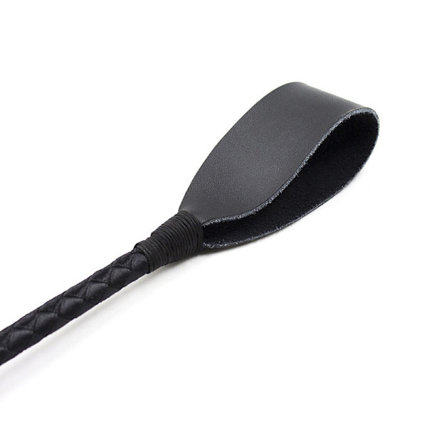 Riding Crop Kestävä ratsastusharjoitus PU-nahka kevyt 60cm