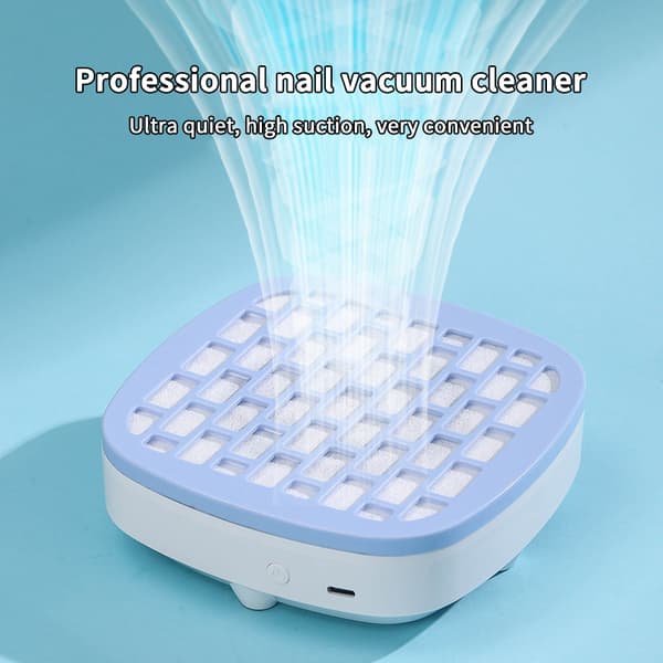 Nageldammsugare Professionell USB-dammutsugare Mut White Round