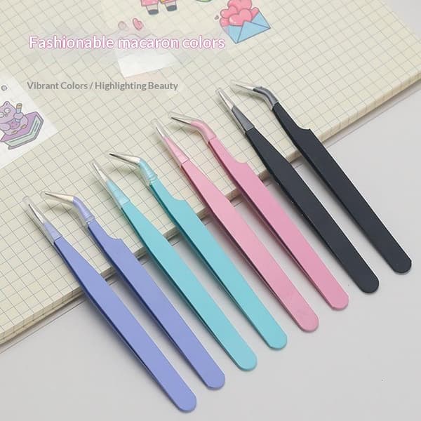 aron Color Precision Craft Pincet med blødt greb og fast klemme A1